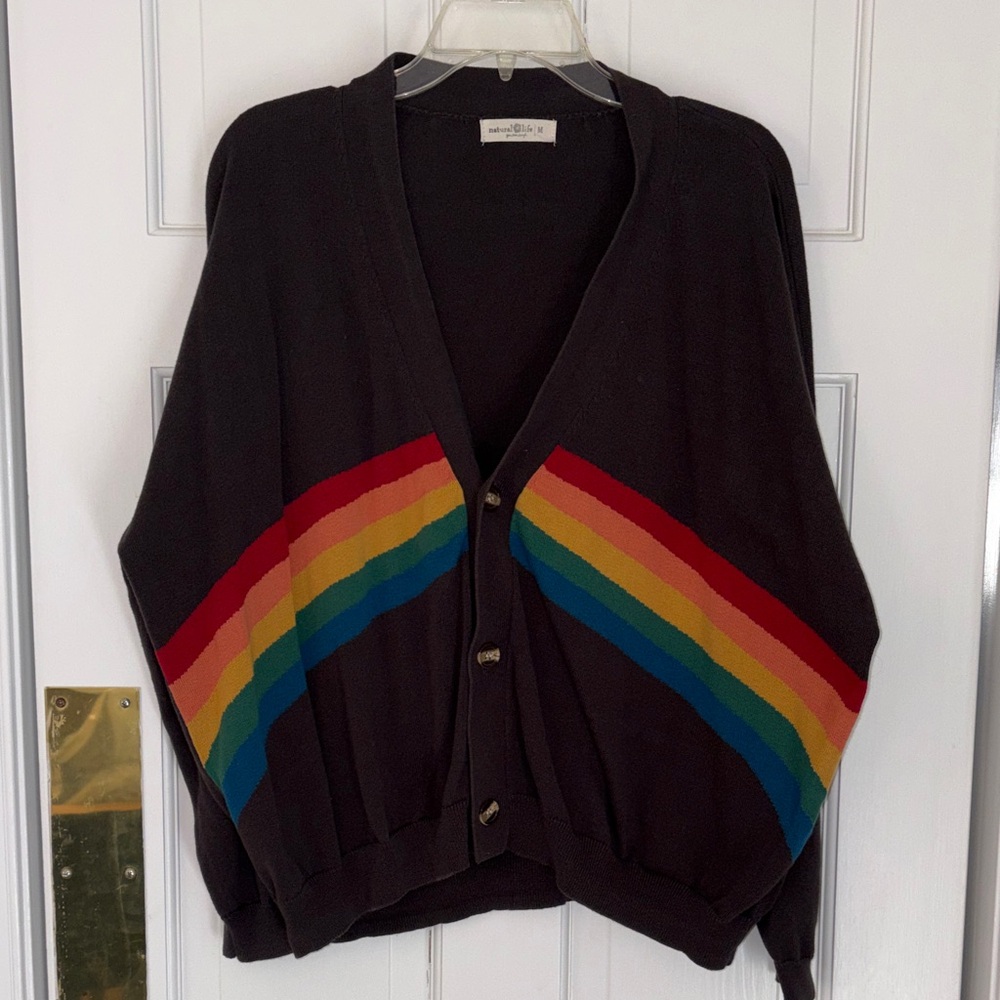 NATURAL LIFE Charcoal Gray sweater